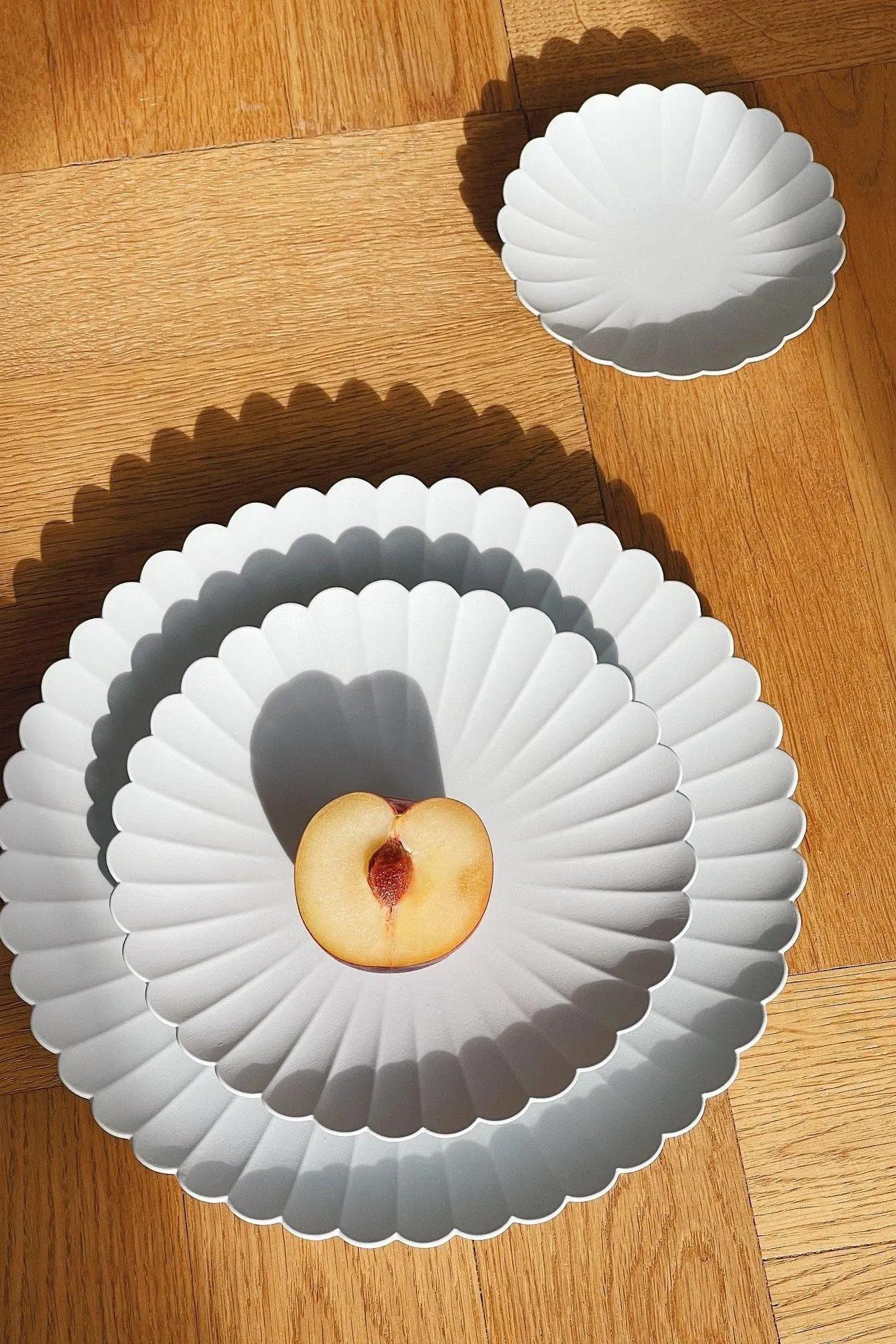 1616/arita Japan Palace Tallerken, 220 | Uglasseret grå 1616/arita Japan