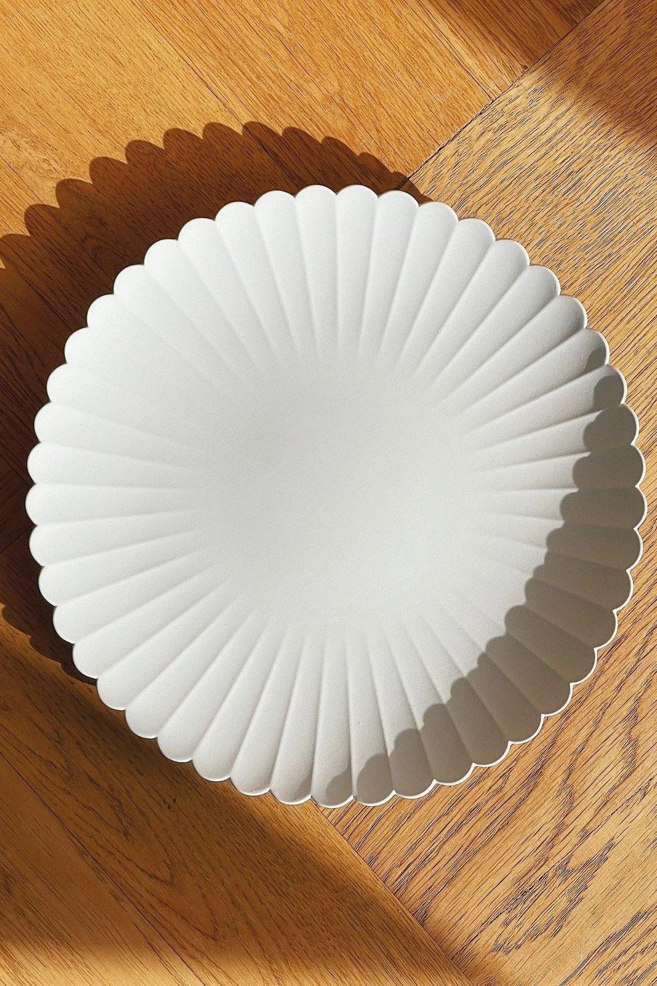 1616/arita Japan Palace Tallerken, 220 | Uglasseret grå 1616/arita Japan