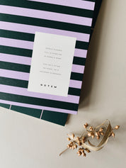 Notem studio, Uma Weekly Planner, medium, Rose & Green Notem studio