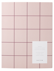 Notem studio, Uma notesbog flat lay, Softcover large, Rose Notem studio