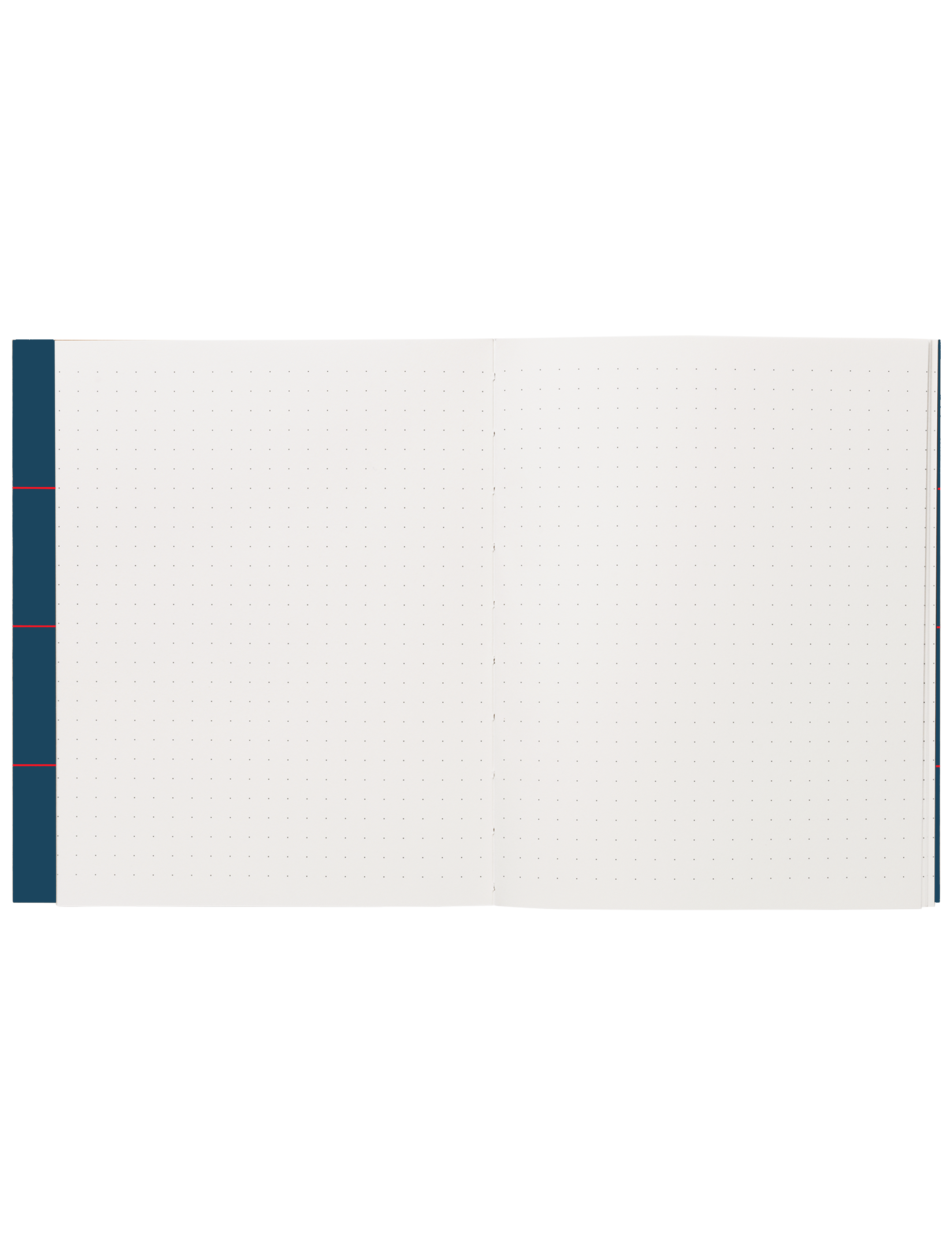 Notem studio, Uma notesbog flat lay, Softcover medium, Dark Blue Notem studio