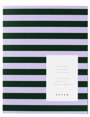 Notem studio, Uma Weekly Planner, medium, Rose & Green Notem studio