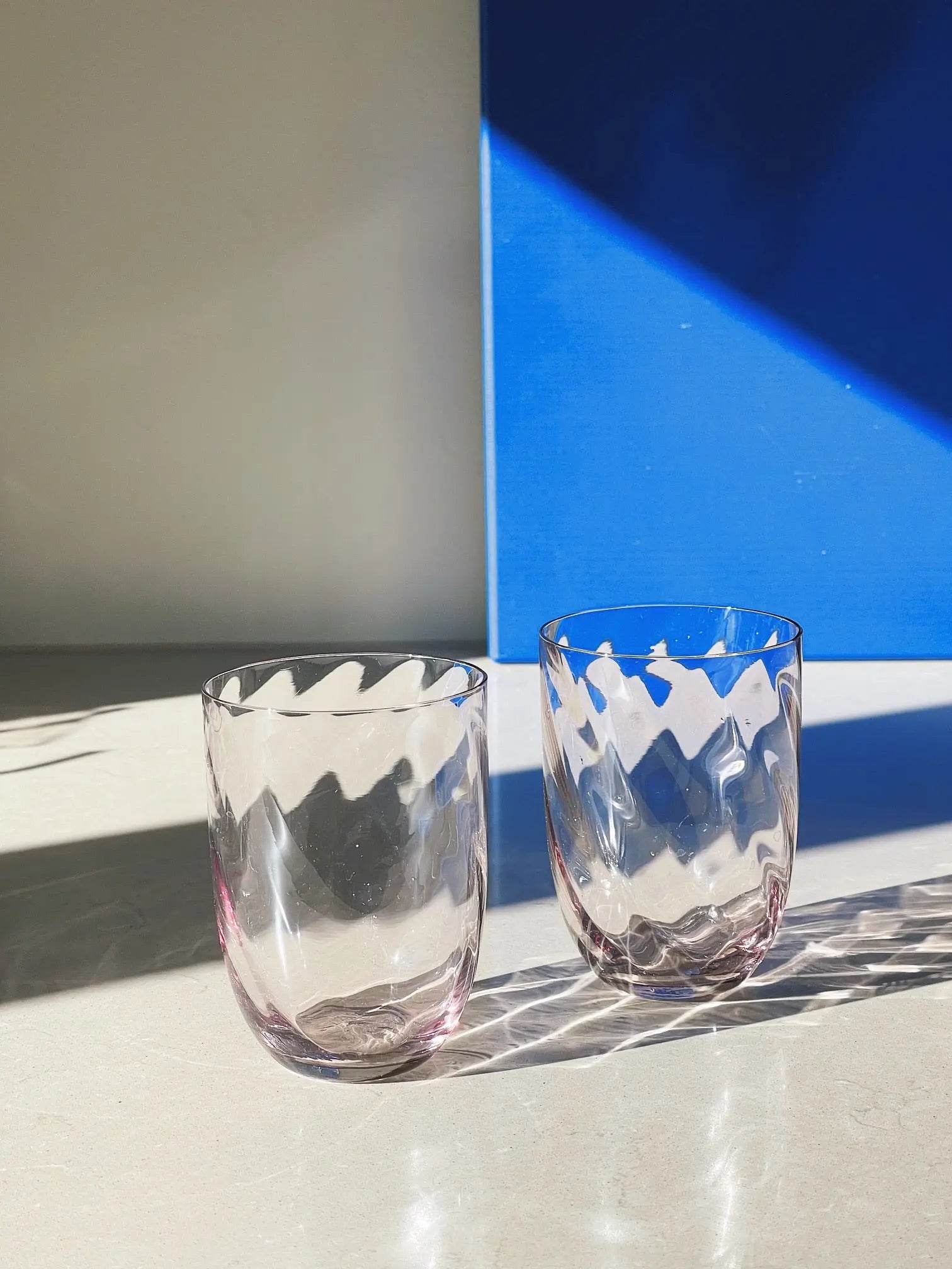 Anna von Lipa Swirl tumbler glas | Lilla Anna von Lipa