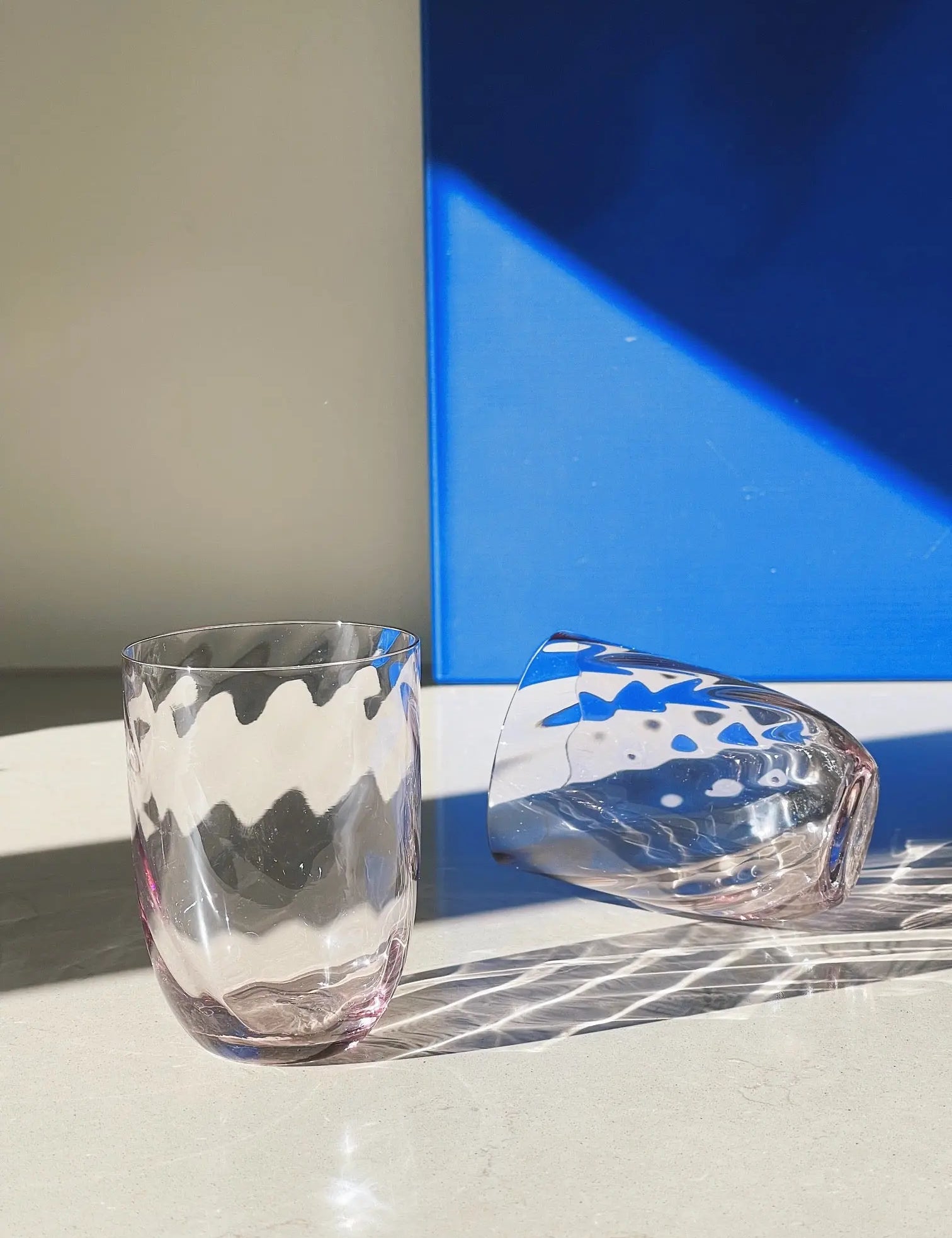 Anna von Lipa Swirl tumbler glas | Lilla Anna von Lipa