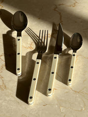 Bistrot Solid Bestiksæt 4 dele | Light kaki Sabre Paris