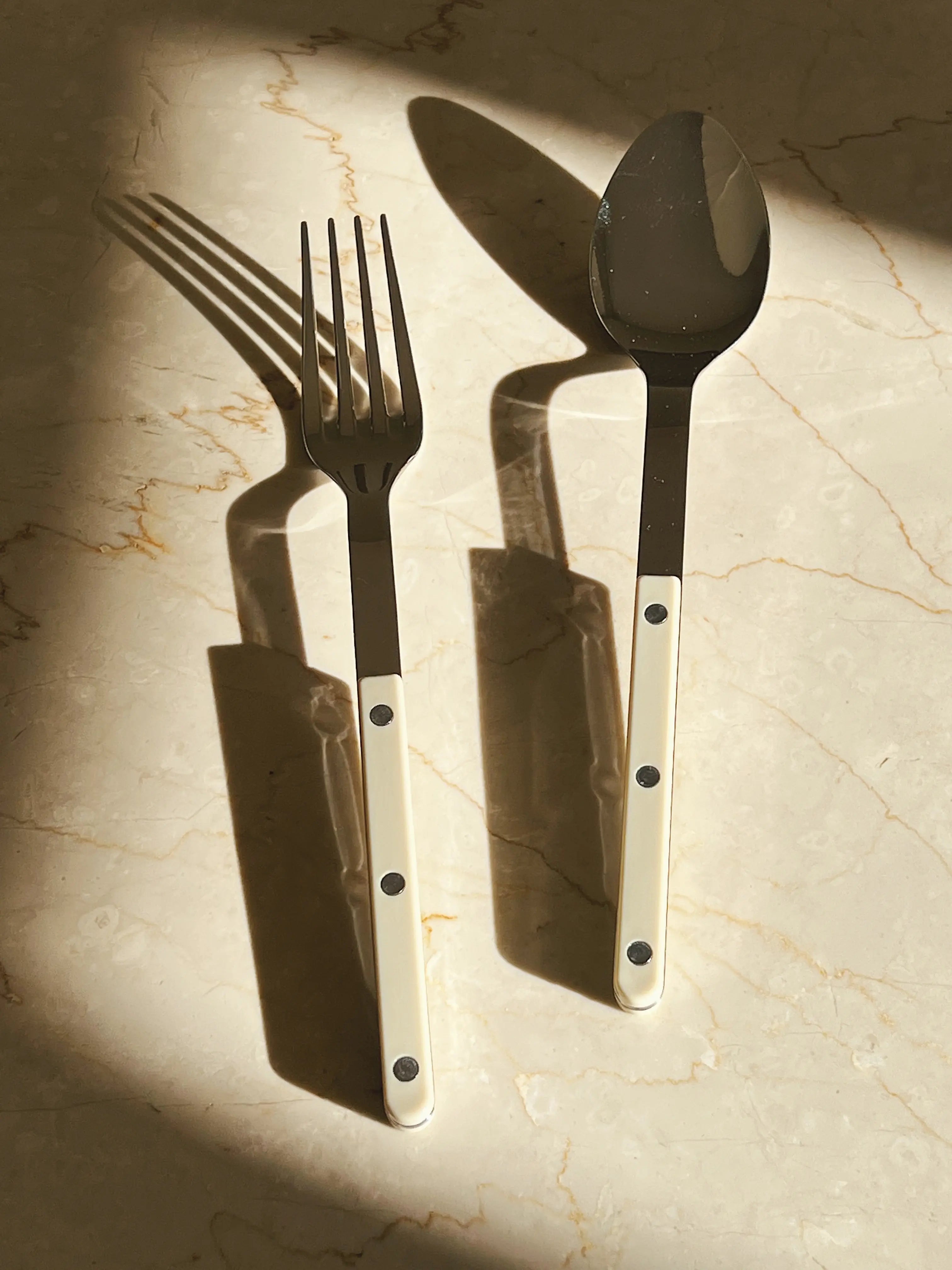 Bistrot Solid Salat/Serveringssæt | Light kaki Sabre Paris