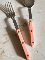 Bistrot Solid Salat/Serveringssæt | Nude Pink (ferskenfarvet) Sabre Paris
