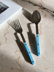 Bistrot Solid Salat/Serveringssæt | Pastel Blue (pastelblå) Sabre Paris