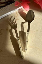 Bistrot Solid Salat/Serveringssæt | Light kaki Sabre Paris