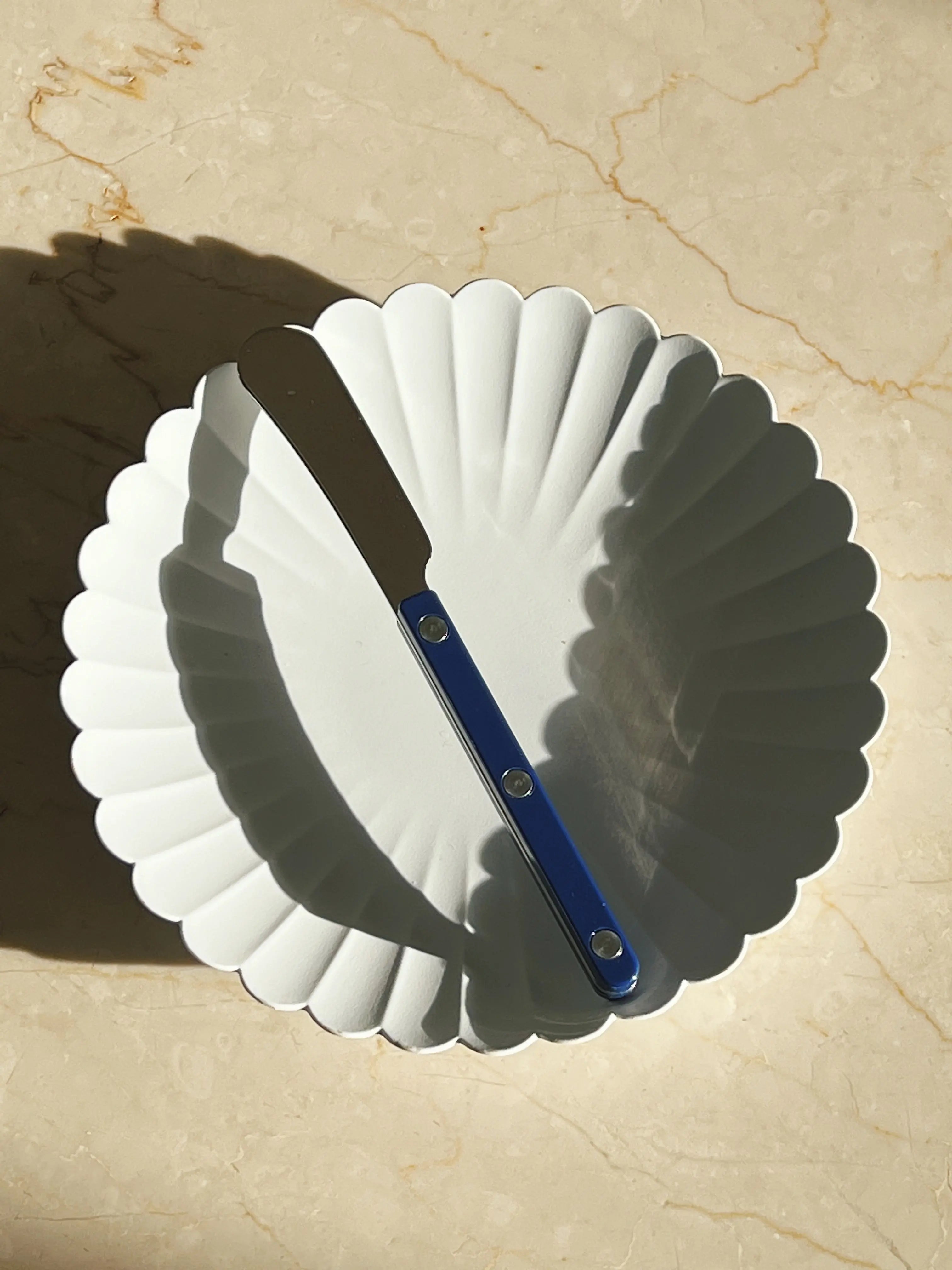 Bistrot Solid Smørkniv | Mørkeblå Sabre Paris