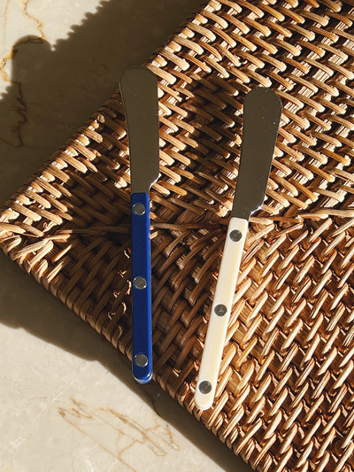 Bistrot Solid Smørkniv | Mørkeblå Sabre Paris