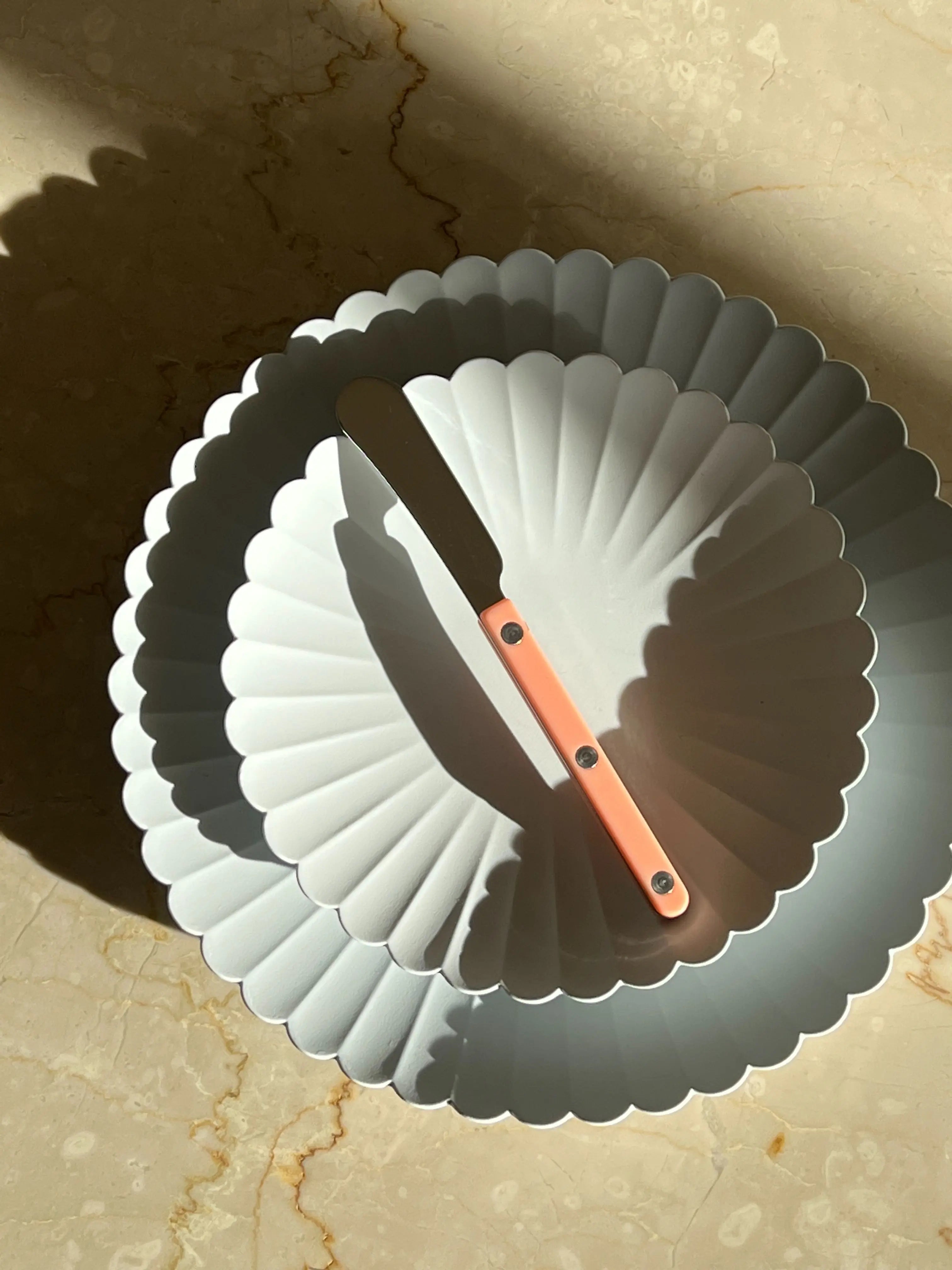 Bistrot Solid Smørkniv| Nude Pink (ferskenfarvet) Sabre Paris