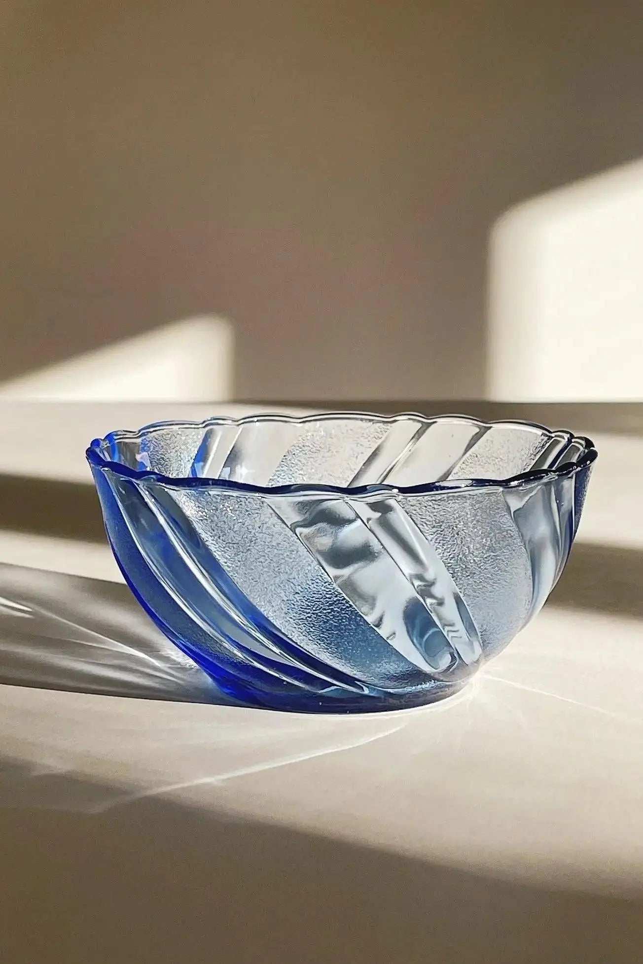 Blå glas skål fra Duralex | 12 cm Duralex