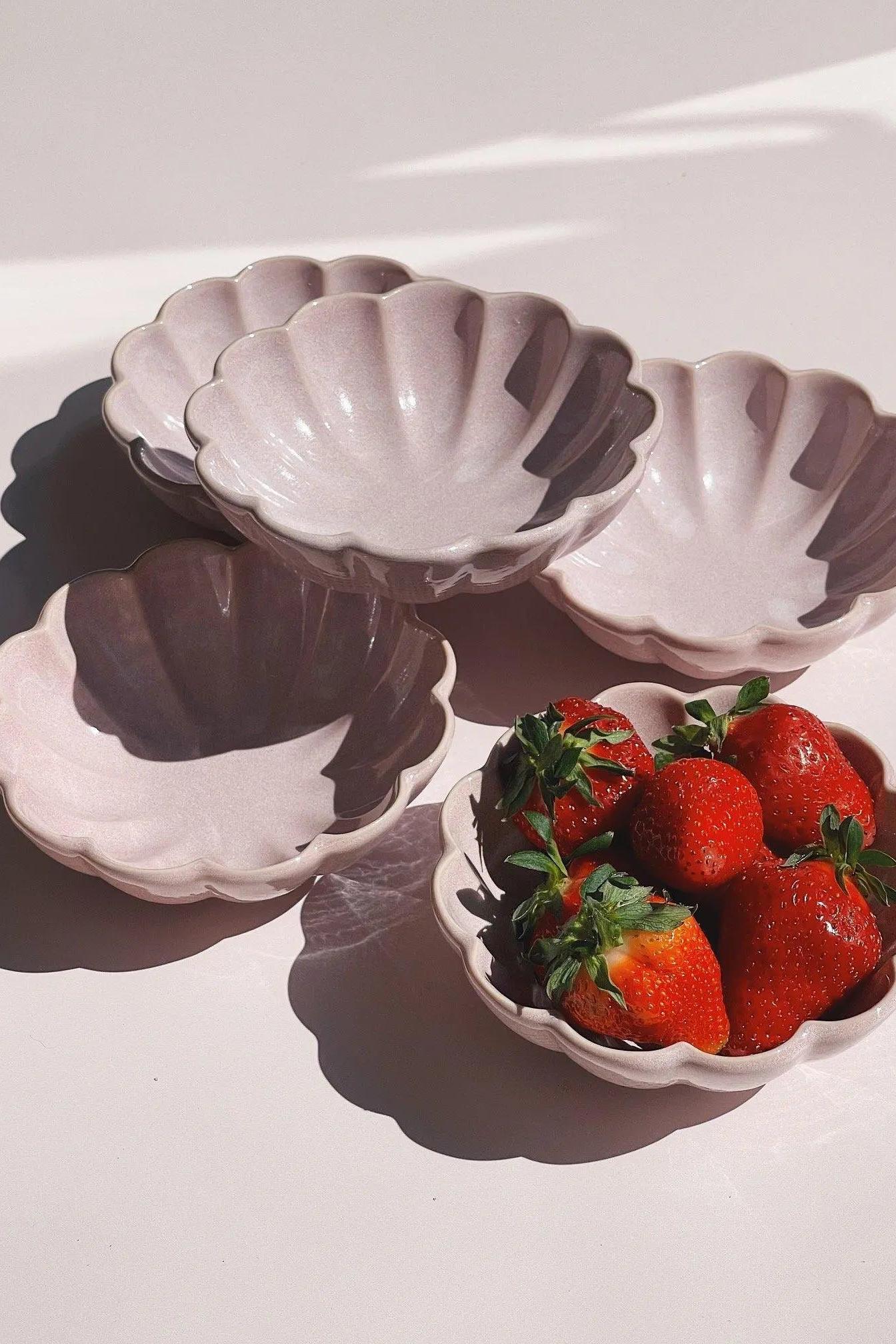 Blomsterskål i rosa Studio Hafnia