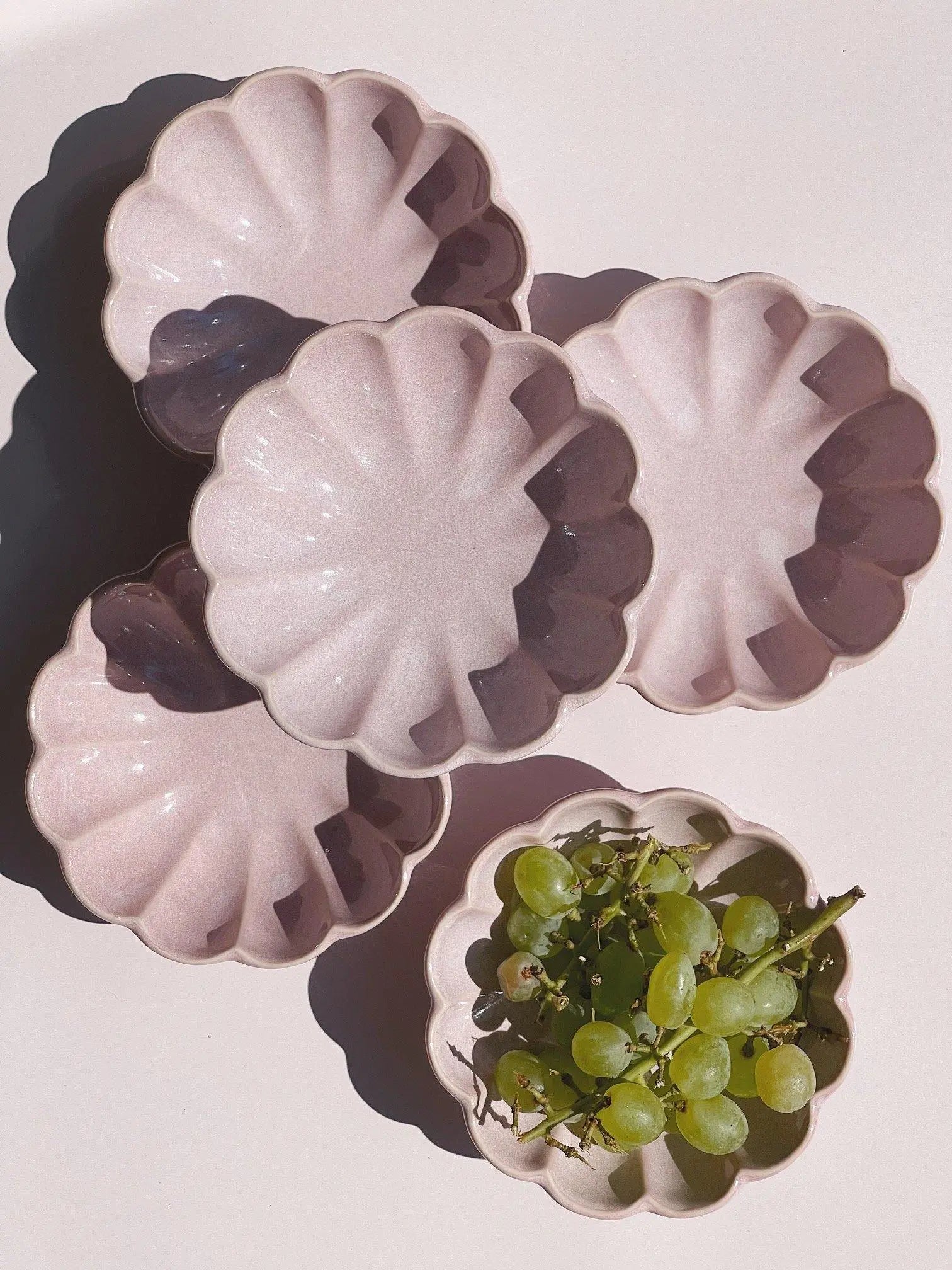 Blomsterskål i rosa Studio Hafnia