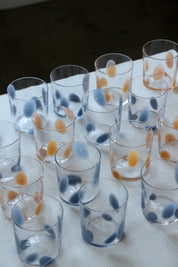 Normal Object Factory - Dot drikkeglas | Blå prikker Normal Object Factory