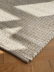 Gulvtæppe i bomuld | Beige/camel 70x140 cm Casa Cubista