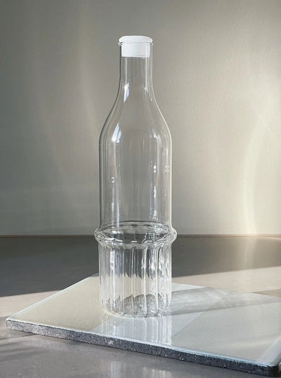 Ichendorf Transit flaske i glas med låg Ichendorf