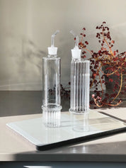 Ichendorf Transit slick olie flaske i glas | Clear Ichendorf