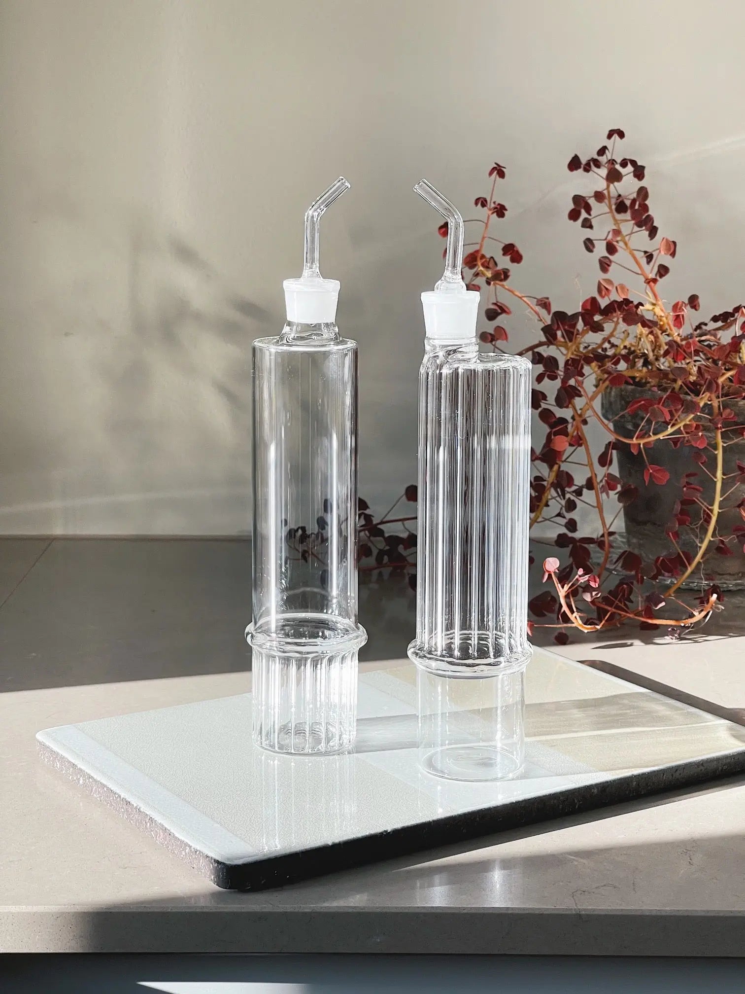 Ichendorf Transit slick olie flaske i glas | Optical Ichendorf