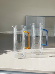 Ichendorf Tube kande i glas med gul hank Ichendorf