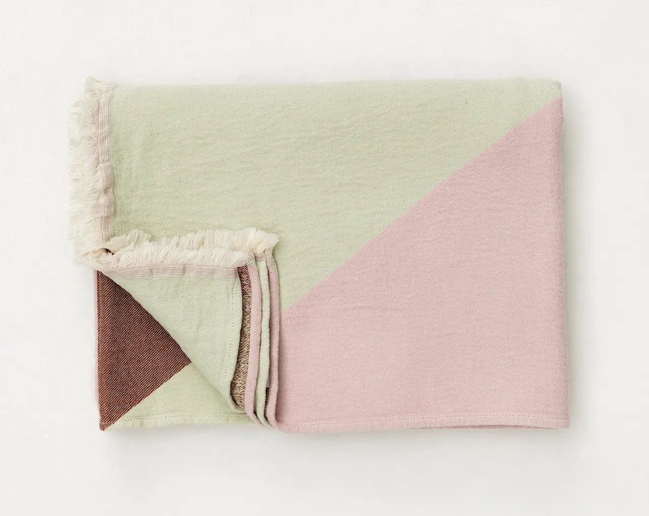 JOU Plaid rosa/brun | 130 x 180cm Jou Quilts