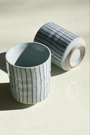 Japansk blåstribet kop uden hank Studio Hafnia