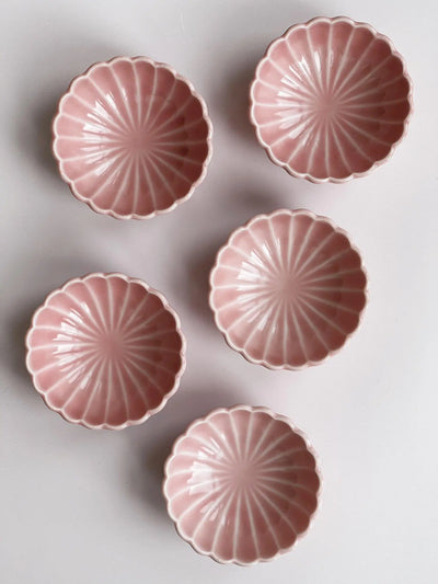 Japansk blomsterskål i keramik | Blå Studio Hafnia
