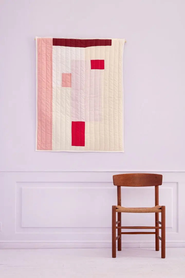 Jou Quilts RATHI quiltet vægtæppe | 90 x 120cm Jou Quilts