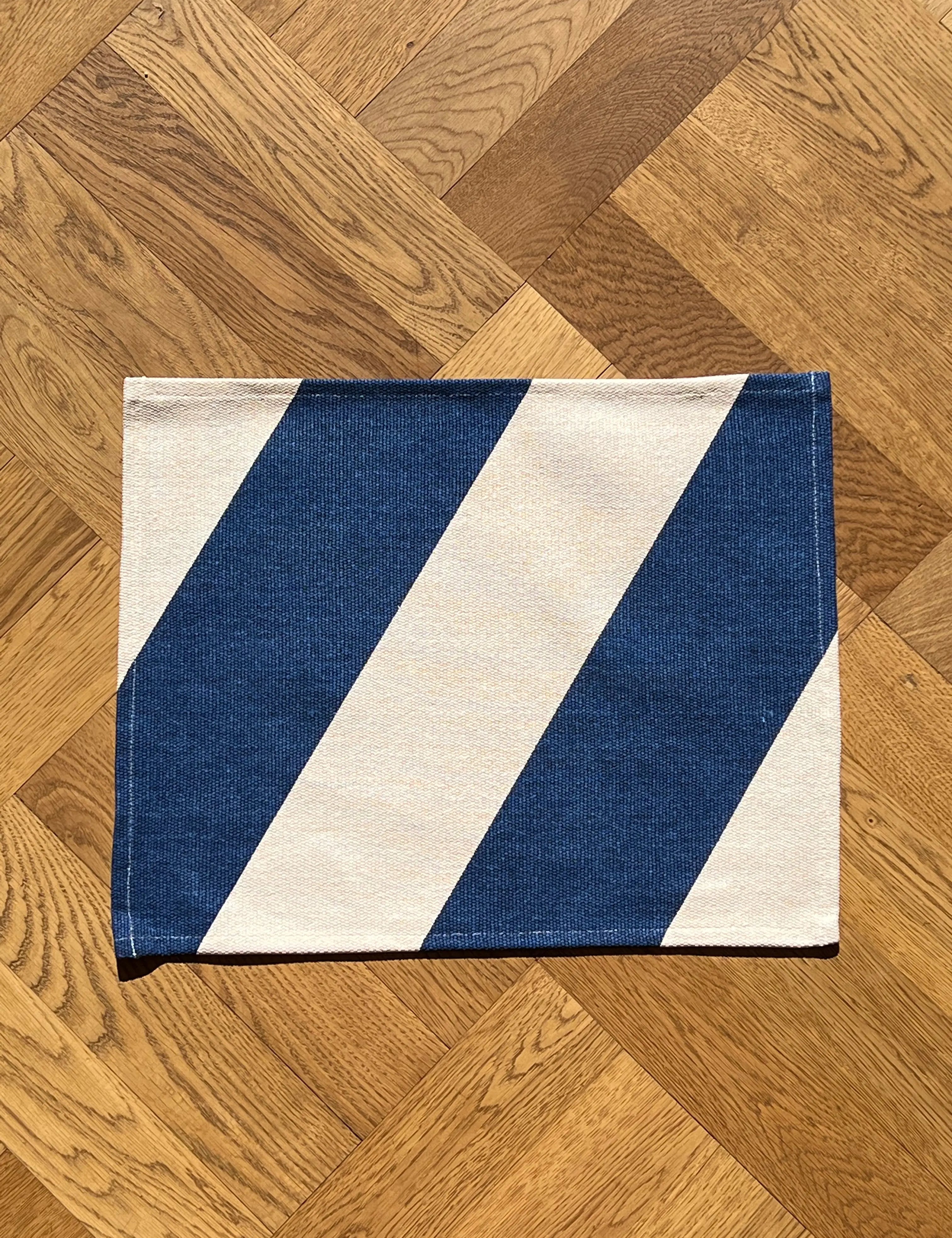 creme skrå striber Jou Quilts