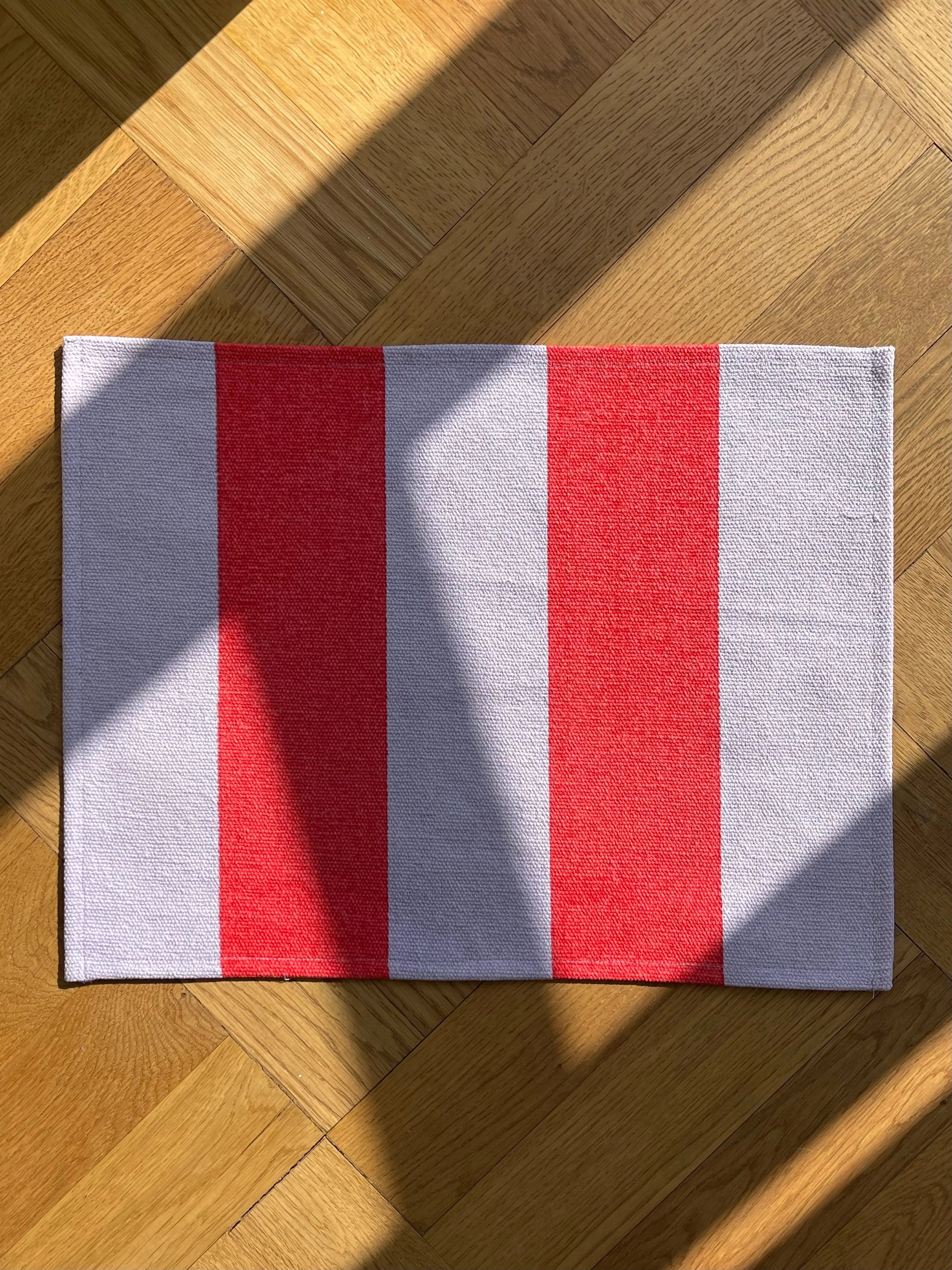 Jou Quilts dækkeserviet | Rød/Lilla Jou Quilts