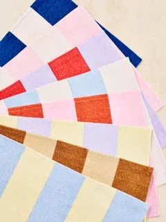 Jou Quilts dækkeserviet | Rød/Lilla Jou Quilts