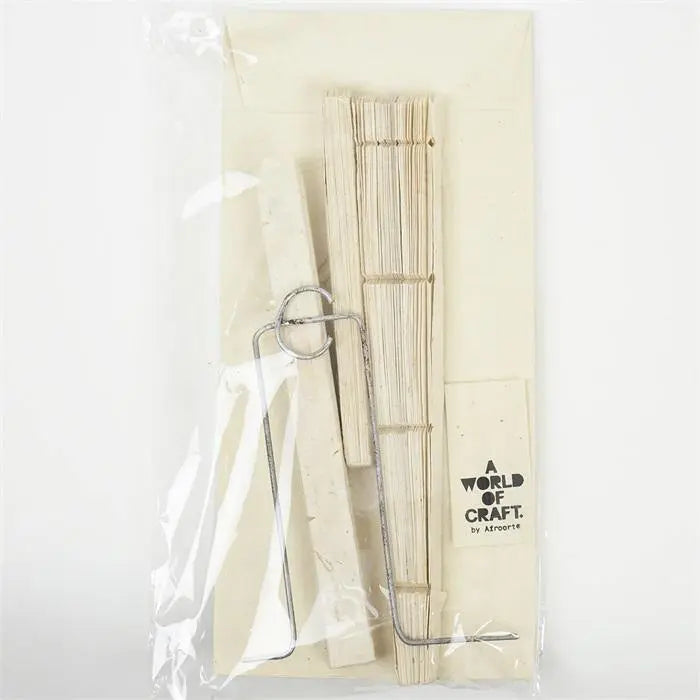 Julestjerne i papir til ophæng | Hvid Afroart