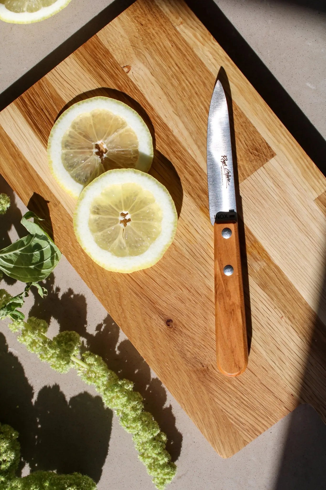 Knivsæt - Urteknive | Oliventræ eller grå lakeret Roger Orfevre