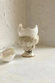 Konkylie Æggebæger af Christina Iversen Studio i creme, keramik Christina Iversen Studio