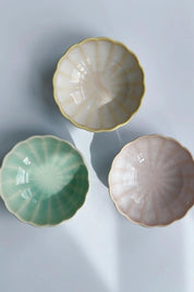 Krysantemum skål | Lys pink, grøn eller gul Studio Hafnia