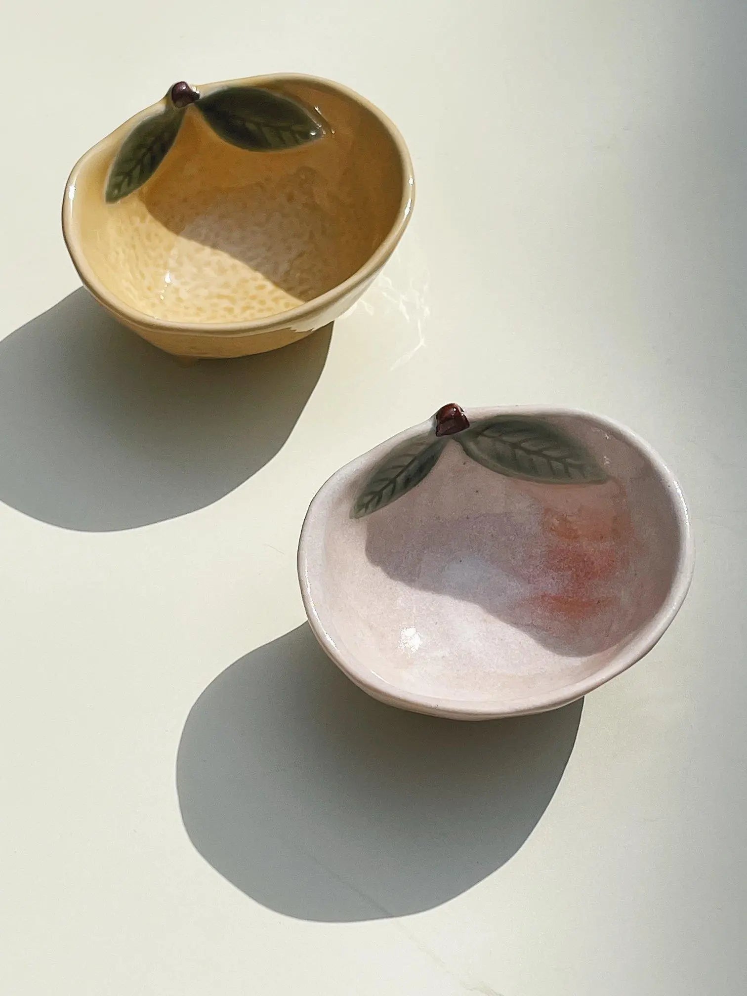 Lille frugtskål | Gul Studio Hafnia