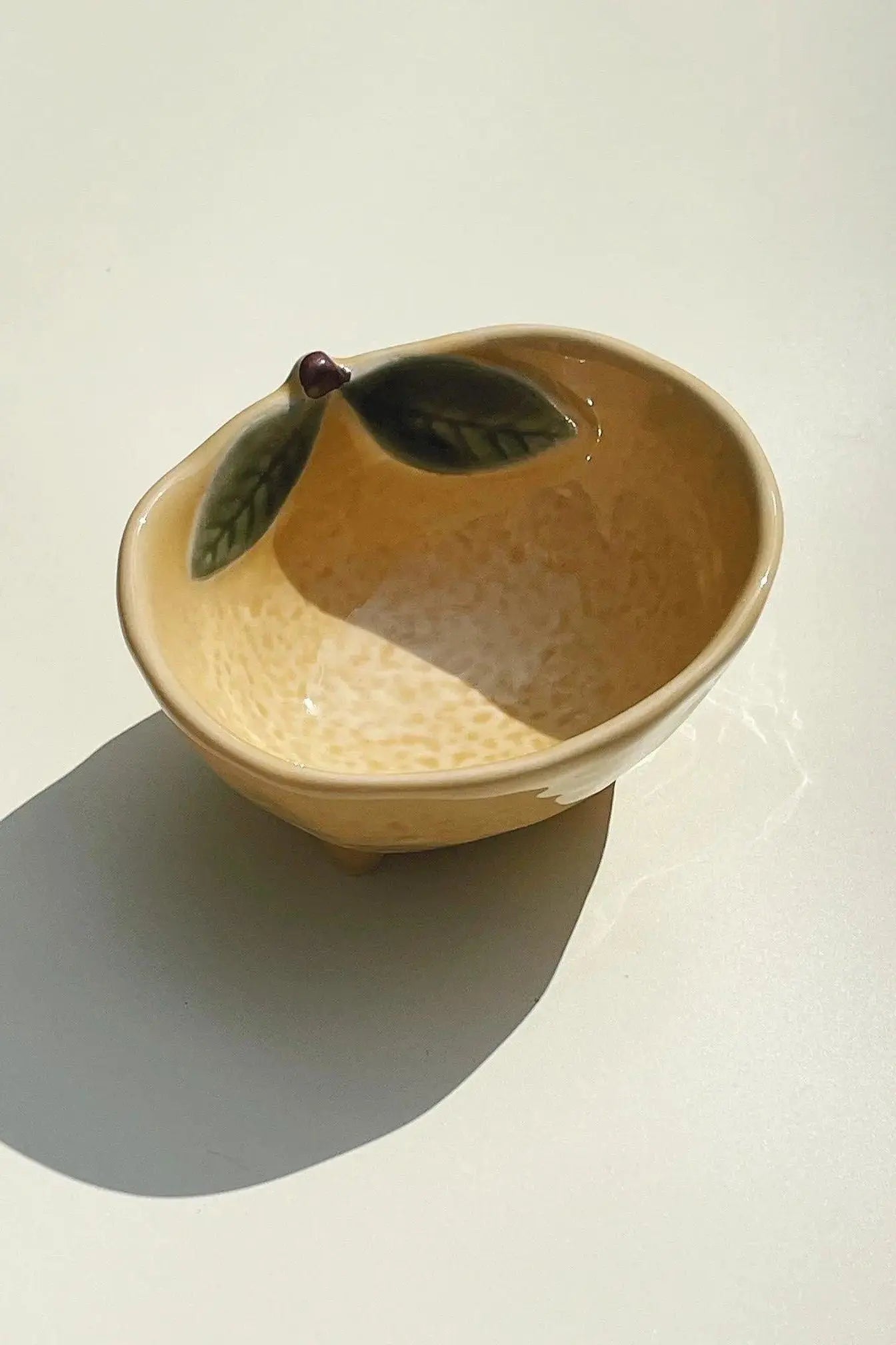 Lille frugtskål | Gul Studio Hafnia