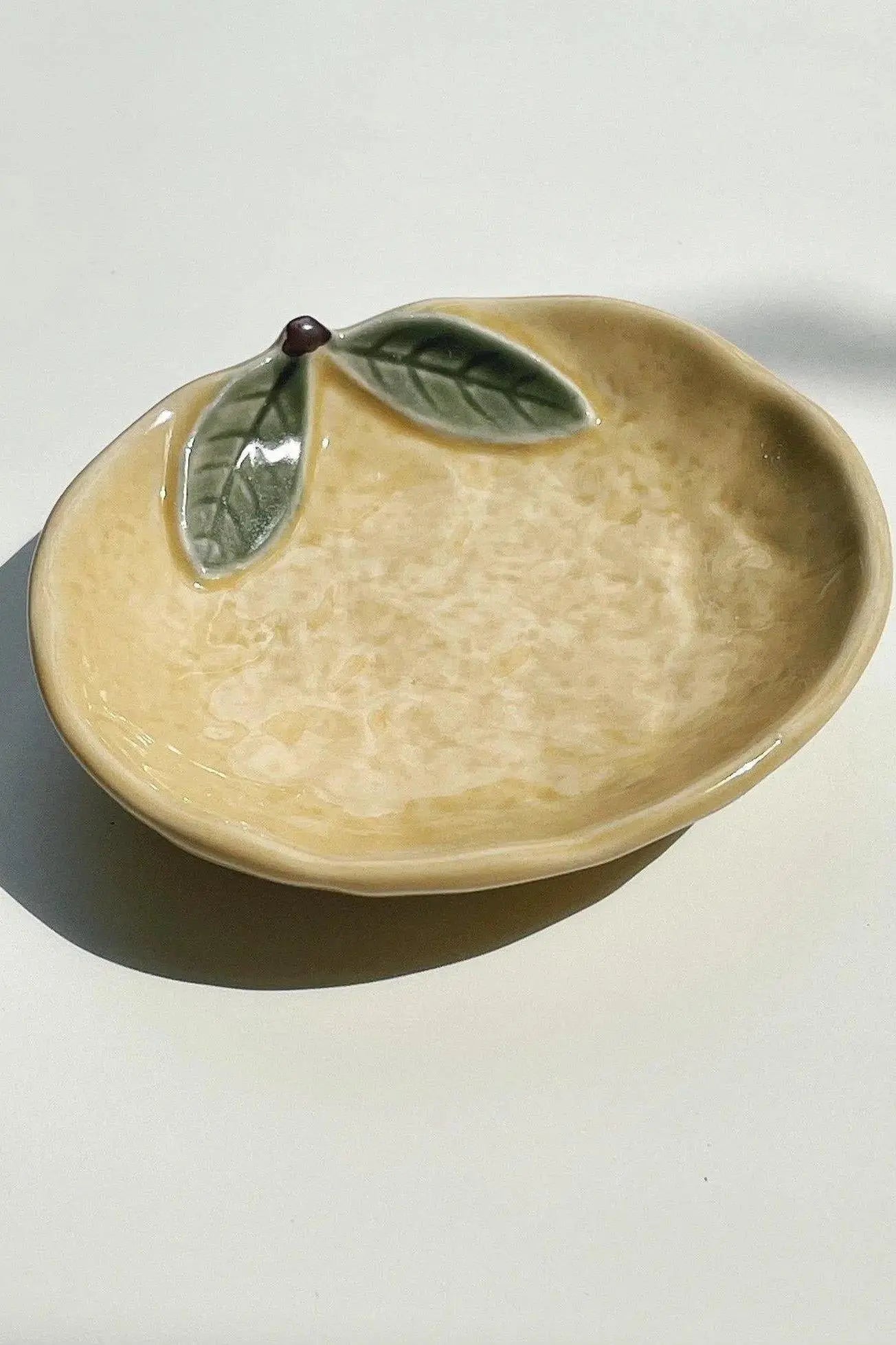 Lille frugttallerken | Gul Studio Hafnia