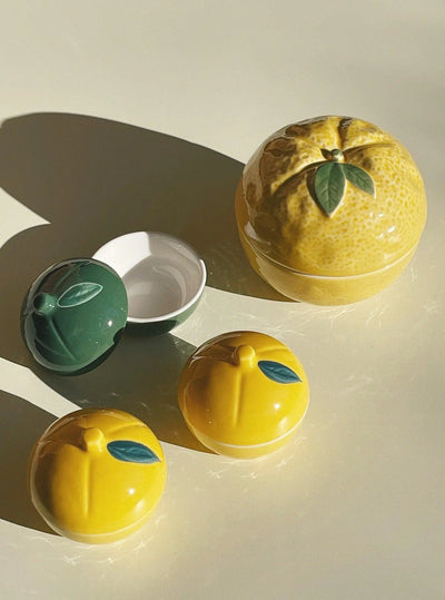 Lille, japansk lemonlågkrukke i keramik | Grøn Studio Hafnia