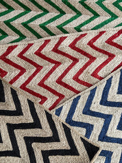 Maison Bengal | Zigzag gulvtæppe i jute | Sort/natur Maison Bengal