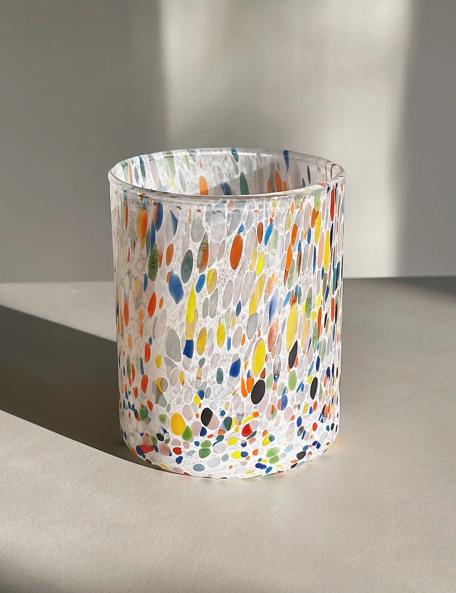 Murano Drikkeglas med flad bund | Tivoli Ø7.5 cm Murano