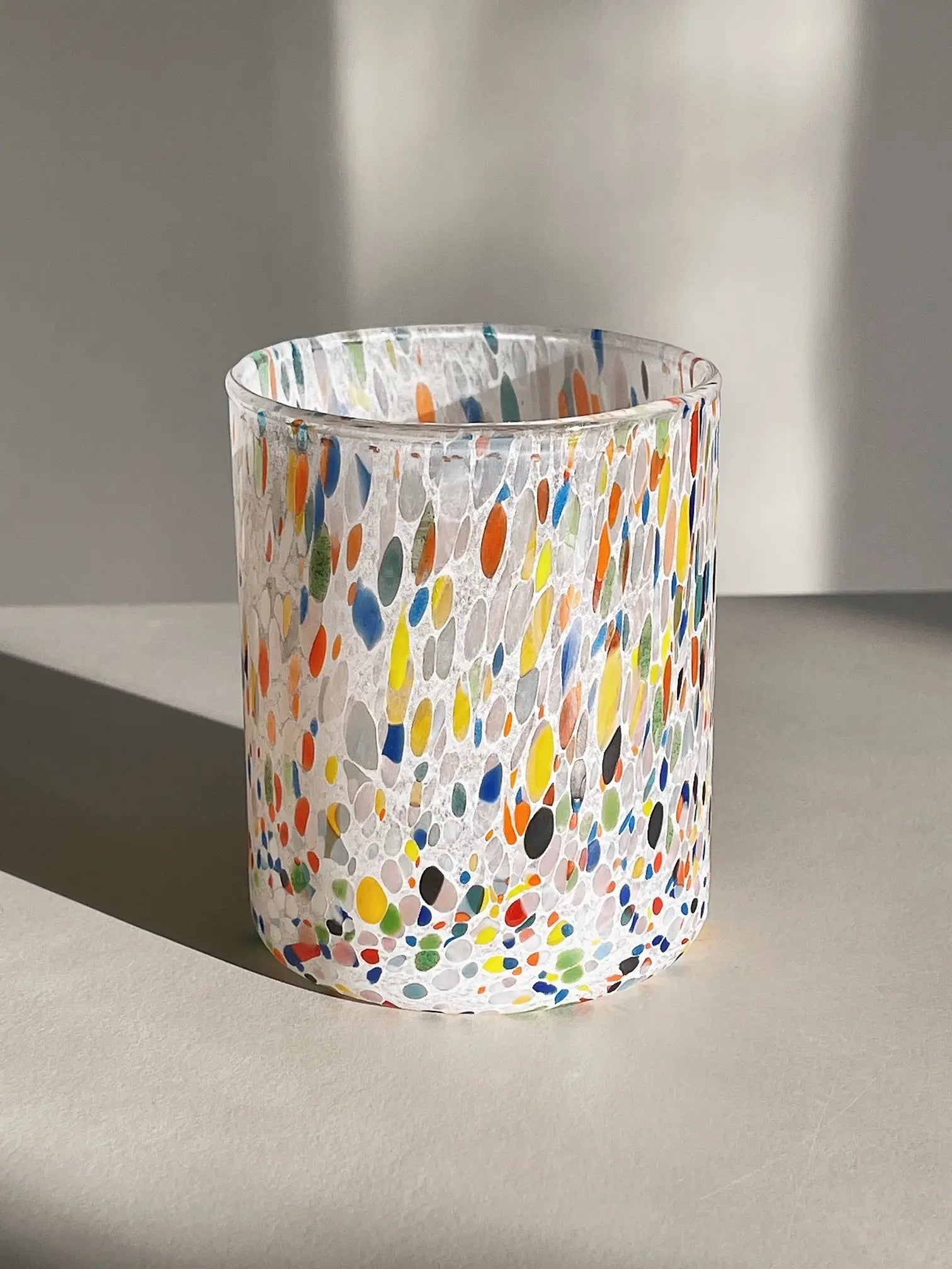 Murano Drikkeglas med flad bund | Tivoli Ø7.5 cm Murano