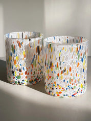 Murano Drikkeglas med flad bund | Tivoli Ø7.5 cm Murano