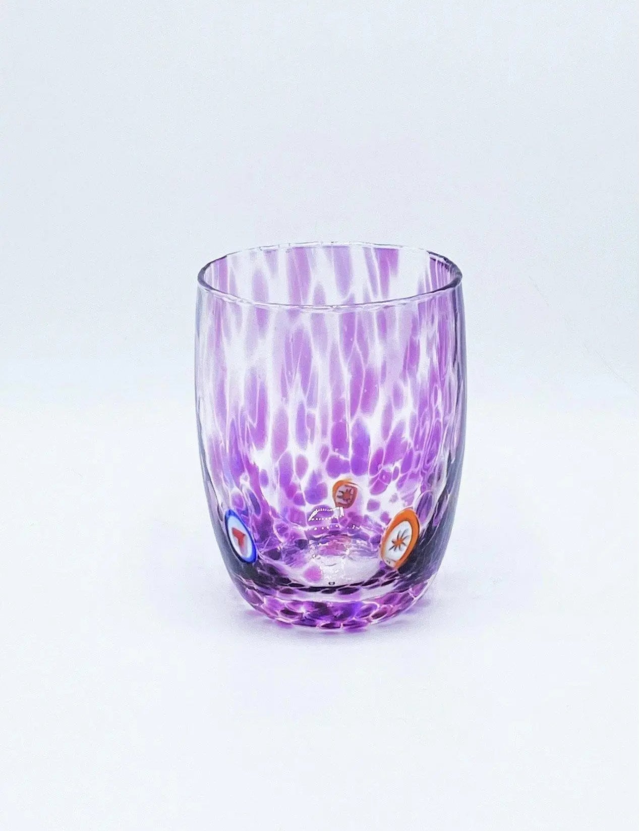 Murano Drikkeglas med rund bund | Lilla Murano