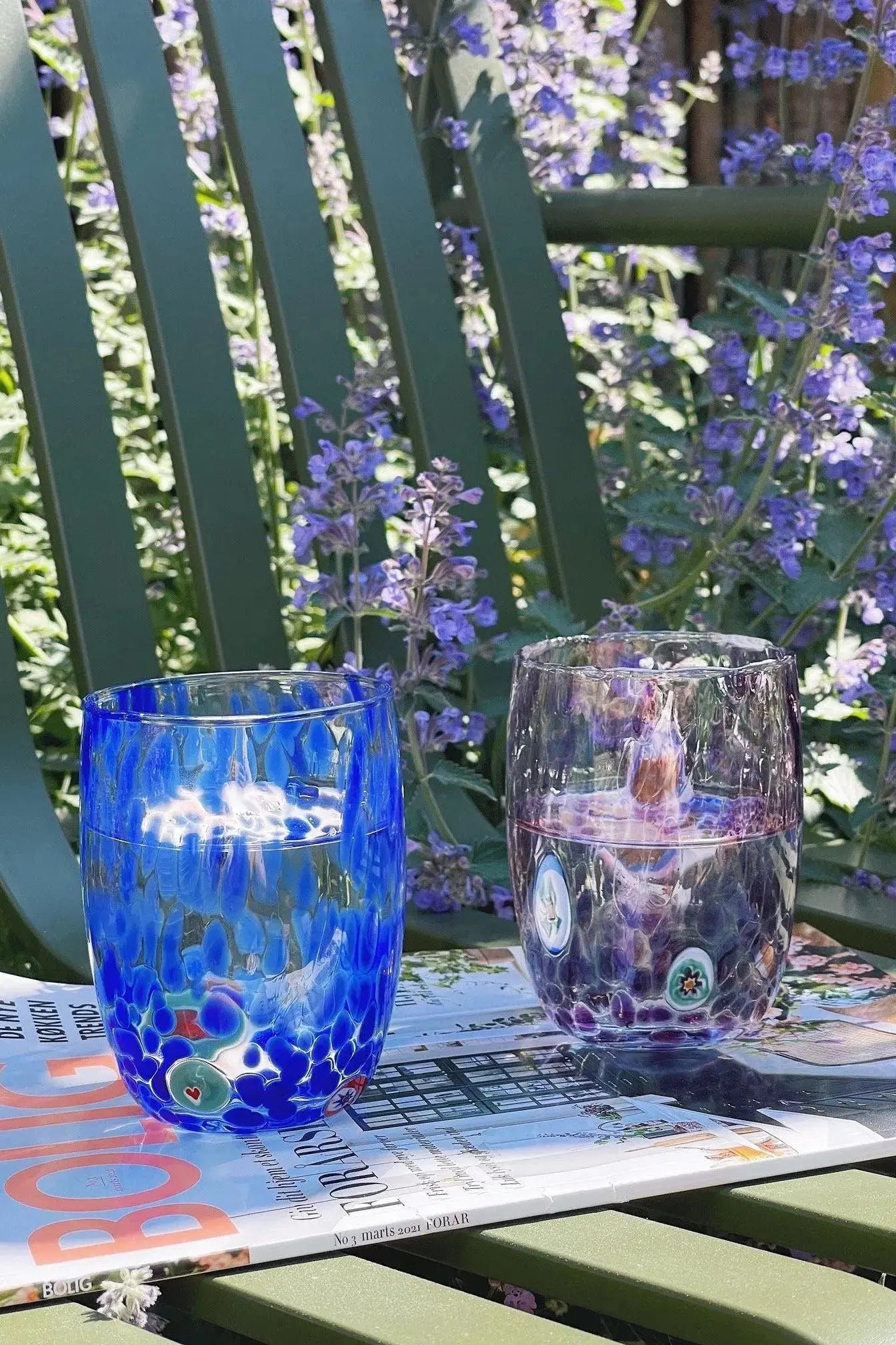 Murano Drikkeglas med rund bund | Lilla Studio Hafnia