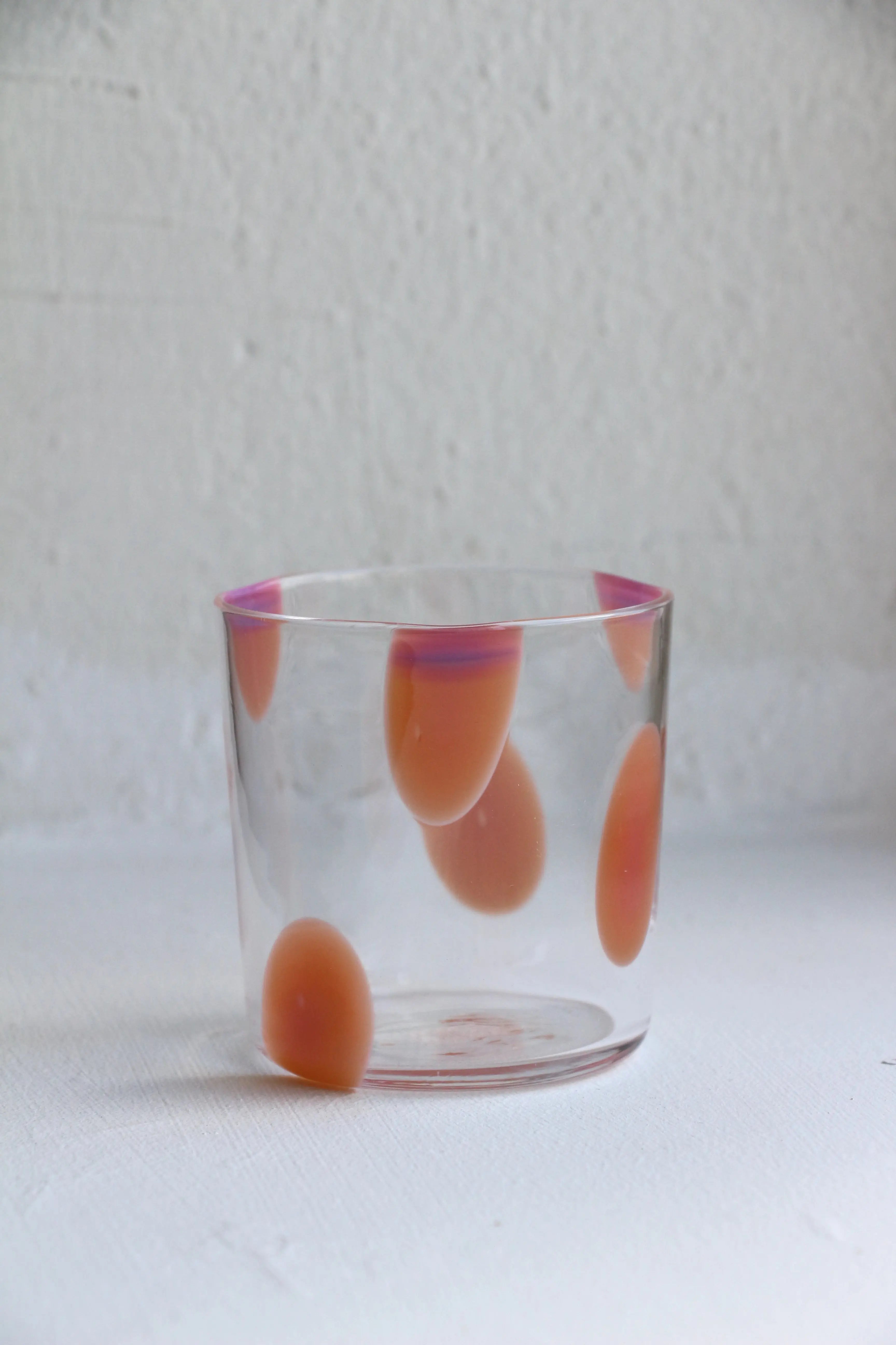 Normal Object Factory - Dot drikkeglas | Pink prikker Normal Object Factory