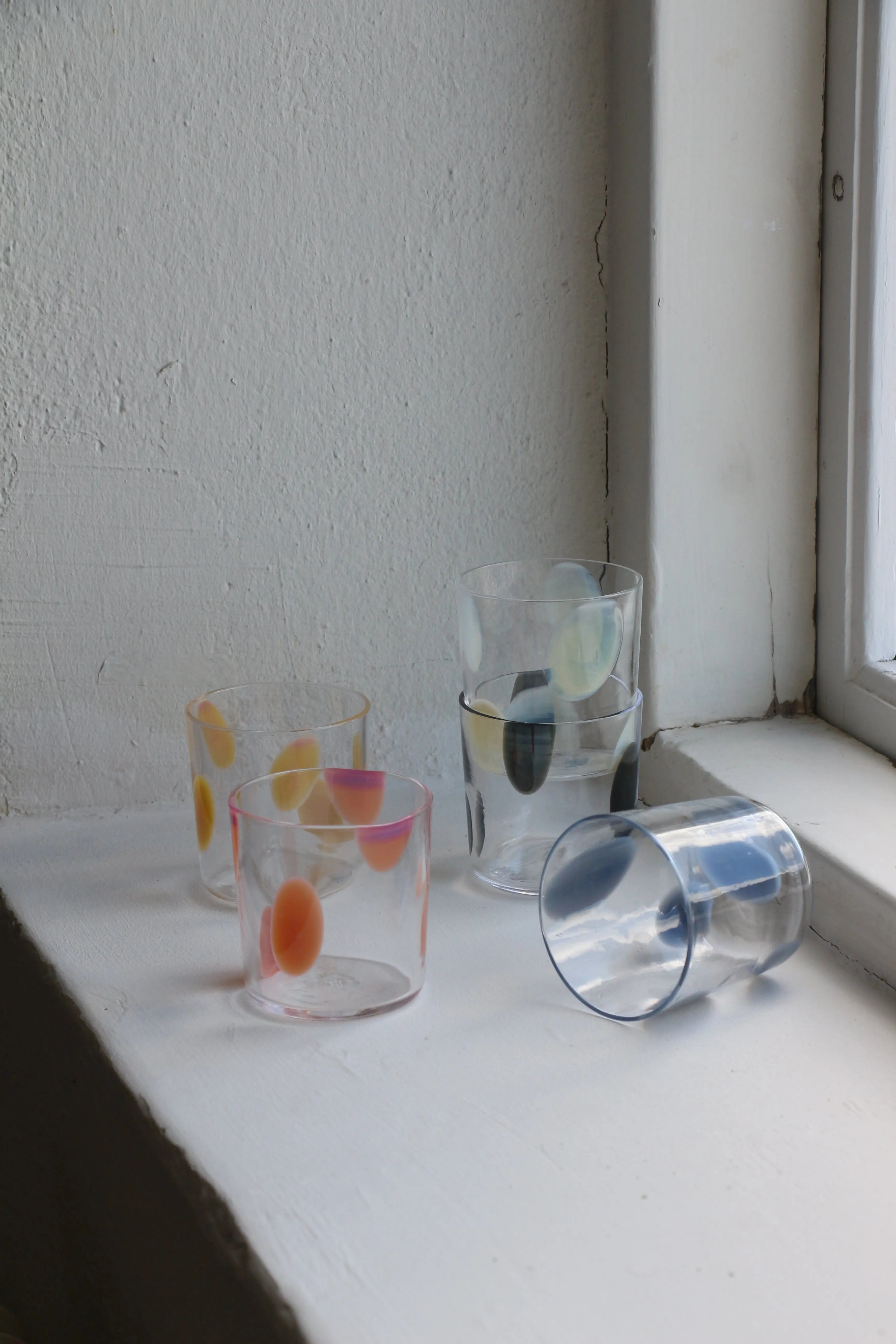 Normal Object Factory - Dot drikkeglas | Pink prikker Normal Object Factory