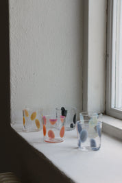 Normal Object Factory - Dot drikkeglas | Pink prikker Normal Object Factory