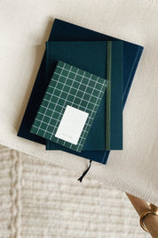 Notem studio, Bea notesbog med elastikbånd, medium, Dark blue Notem studio